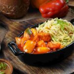 chilli cottage with noodles